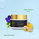 Nefol Anytime Cream with Blue Tea, Yellow Dragon Fruit, Saffron & Kale Leaf - Brightens, Reduces Wrinkles – 50gm - Nefol